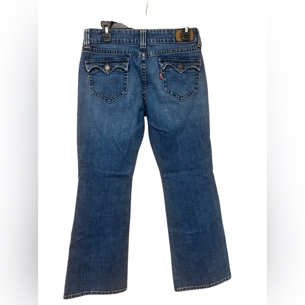 Levi's Classic Indigo Flare Jeans - Picture 3 of 6